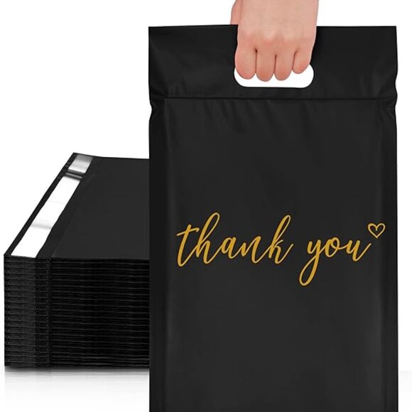 Passion of Essence Other - 10 pcs Poly Mailers with Handle 10 X 13 Inch Premium Shipping Bags